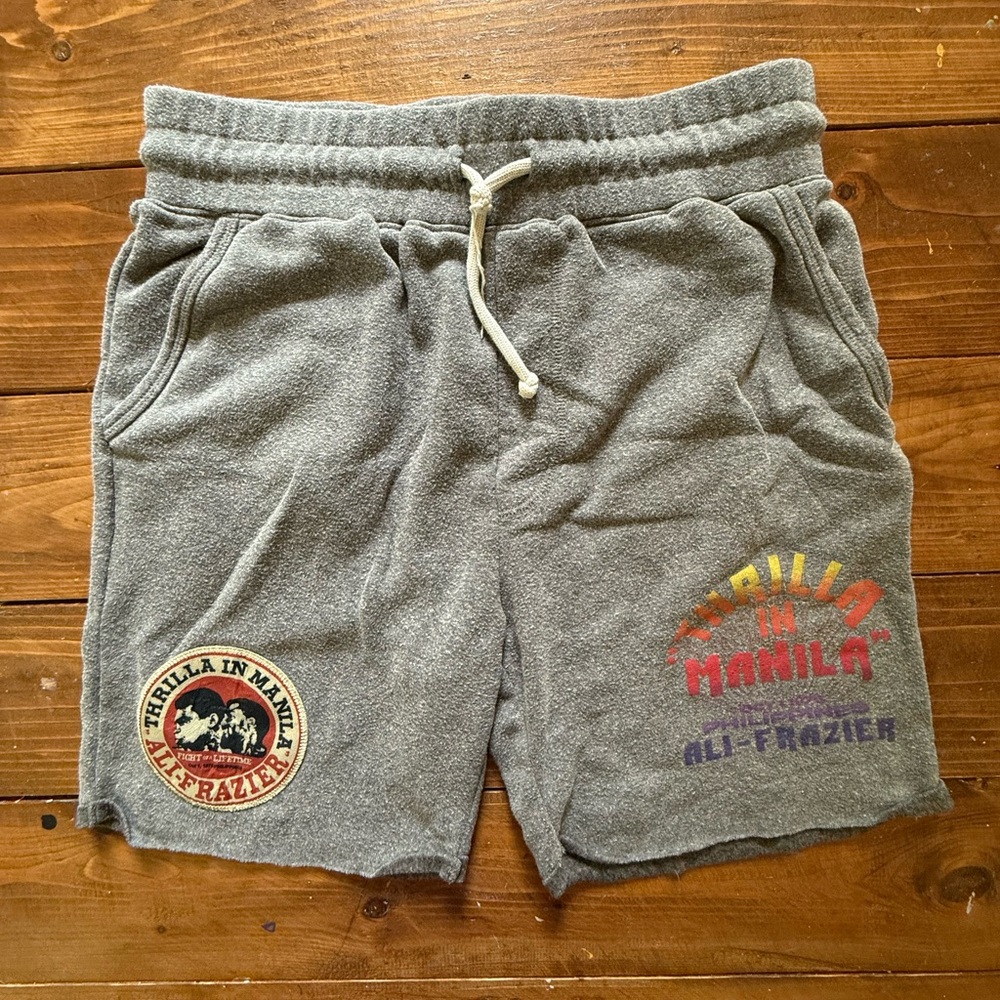 Ali Frazier Thrilla in Manilla Roots of Fight Shorts